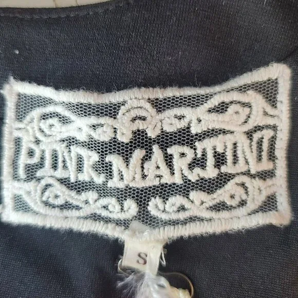 NWT Pink Martini Hally Sleeveless Colorblock Charcoal Dress Womens Small - Picture 6 of 12